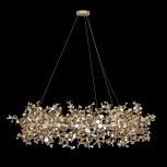 Подвесная люстра Loft It Spark 10101/800 Gold (220V, на тросе, лепестки)