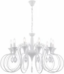 Подвесная люстра Arte Milano AM349920 349920/10 WT (220V, подвески, на цепи, подсвечник, свеча)