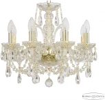 Подвесная люстра Bohemia 105 105/8/141 G (220V, подвески, на цепи, подсвечник, свеча)