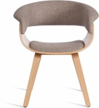 Стул VIMTA (mod.8021) (Дерево,Ткань/Светлое дерево,Бежевый) Tetchair арт.21831