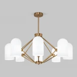 Потолочная люстра на штанге Eurosvet Bambola 60157/8 латунь (220V)