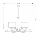 Потолочная люстра Bolt BOL-ZW-6(N) (220V)