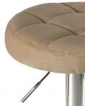 Табурет барный BRUNO (бежевый велюр (MJ9-10))