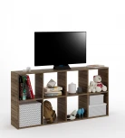 Стеллаж Удобный УС-7 дуб табачный, МАМА