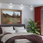 Кольцо декоративное для светильников Novotech Mecano, черный