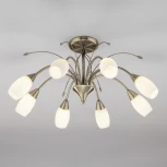 Потолочная люстра Eurosvet Ginevra 30280/8 античная бронза (220V)