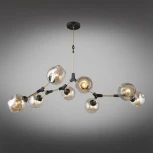 Подвесная люстра на штанге Omnilux 937 OML-93707-08 (220V, шарики)