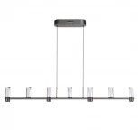 Подвесной светильник Odeon Light Defance 7143/45L черный gun powder/акрил/металл IP20 LED 40W 2470Лм 3000K 180° 220V