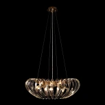 Подвесная люстра Loft It Dakota 10300/600 French gold (220V, хрусталь, на тросе)