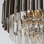 Подвесная люстра каскадная хрустальная De City Бриз 111014205 (220V, на цепи)