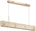 Подвесной светильник Odeon Light Version 5071/40L золото/прозрачный/металл/хрусталь/стекло LED 40W 3700K (220V, на тросе)