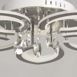 Потолочная люстра De City Мадлен 424019105 (регулировка яркости, LED, 220V, подвески, пульт управления)