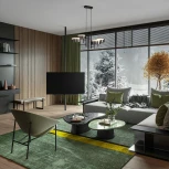 Подвесной светильник Freya Tower FR5537PL-L6B (LED, 220V, на проводе, круглые)