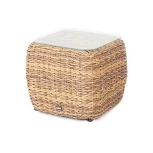 Кофейный столик из искусственного ротанга (гиацинт), цвет соломенный 4SIS Кальяри YH-S4664G TW