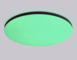 Потолочный светильник RGB круглый светодиодный с пультом и управлением смартфоном Ambrella ORBITAL FZ2006 (220V, умный дом - Алиса, Tuya Smart, Алекса, Smart Home, круглые, IP54)