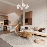 Подвесная люстра Arte Milano AM341837 341837/6 WT+SL (220V, на цепи)