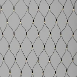 Светодиодная сеть с колпачком 2 x 3 м тепло-белая 220В, 384 LED, провод черный ПВХ, IP65 Laitcom NTL384CAP-11-2WW