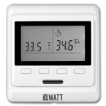 Программируемый терморегулятор IQWatt THERMOSTAT P (белый)