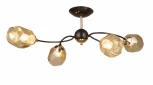 Потолочная люстра Imex MD.4249-4-S-COFFEE+FGD