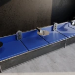 Диммер поворотно-нажимной 600 Вт (титан) Voltum S70 VLS070306