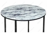 Журнальный столик Woodville Волопас белый мрамор 368678