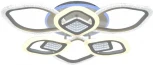 Потолочная светодиодная люстра SS1L 000030264 Мелодия Света