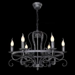 Подвесная люстра F-Promo Palermo 2162-6P (220V, на цепи, подсвечник, свеча)