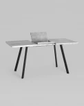 Стол 116-158*74 бетон/черный Stool Group УТ000034569
