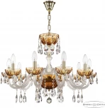 Подвесная люстра Bohemia 5417 5417/10/240 G Amber/M-1H