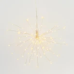 Фигура светодиодная Фейерверк на батарейках 3AA 30х30см. Подвесная. 120 светодиодов. Теплый белый свет. Пульт ДУ в-к. ULD-H3030-150/DTA/3AA/RC WARM WHITE IP20 FIREWORKS