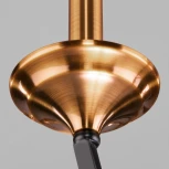 Подвесная люстра Eurosvet Lazzaro 60098/5 черный (220V, на цепи, свеча)