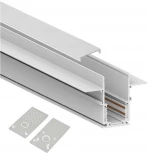 Шинопровод под гипсокартон низковольтный белый 2м Feron CABM1001 41966