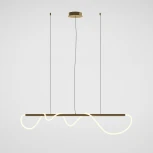 Подвесной светильник с гибким неоном светодиодный Maytoni Tau MOD166PL-L30G3K (220V, на тросе)