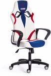 Кресло RUNNER кож/зам/ткань, белый/синий/красный, 36-01/10/08 Tetchair 12266