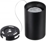 Светильник накладной влагозащищённый Novotech Recte 359422 черный IP54 LED 15W 220V 3000К (круглые)