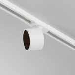 Трековый светильник однофазный, 12W 220V Maytoni Glare TR225-1-GX53-W (круглые)