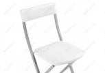 Стул Woodville на металлокаркасе Elevis белый полимер / светлый мусс 459670