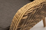 "Прованс" диван из искусственного ротанга трехместный, цвет соломенный 4SIS арт.УТ-00007743