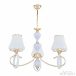 Подвесная люстра Arte Milano Florentia-2387 302387/3 Wh/Gd (220V, на цепи)
