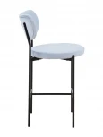Стул полубарный Stool Group Барбара велюр серо-голубой УТ000028060