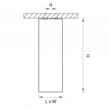Накладной точечный светильник Lightstar Rullo 216396 (220V)