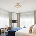 Потолочная люстра Eurosvet 22010 22010/6+2 античная бронза