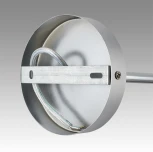 Потолочная люстра на штанге Lumion Suntori 6591/8 хром/белый, металл/текстиль E14 8*40W 220V