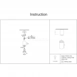 Накладной потолочный светильник Focus GU10 1x50Вт Maytoni Technical C010CL-01B (220V)