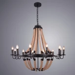 Подвесная люстра Arte Lamp Marsiglia A8956LM-12BK