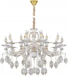 Подвесная люстра AM Group CLEOPATRA CLEOPATRA SP10+5 WH+GL