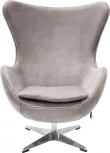 Кресло Bradex Home EGG STYLE CHAIR латте, искусственная замша (RF 0692)