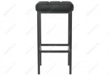 Барный стул Woodville Лофт кожзам d6 / черный матовый 432931