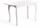 Стол CATERINA PROVENCE бук, мдф, 100+30x70x75 см, Ivory white Tetchair 19129