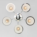 Потолочная люстра Eurosvet Shanon 30174/5 хром